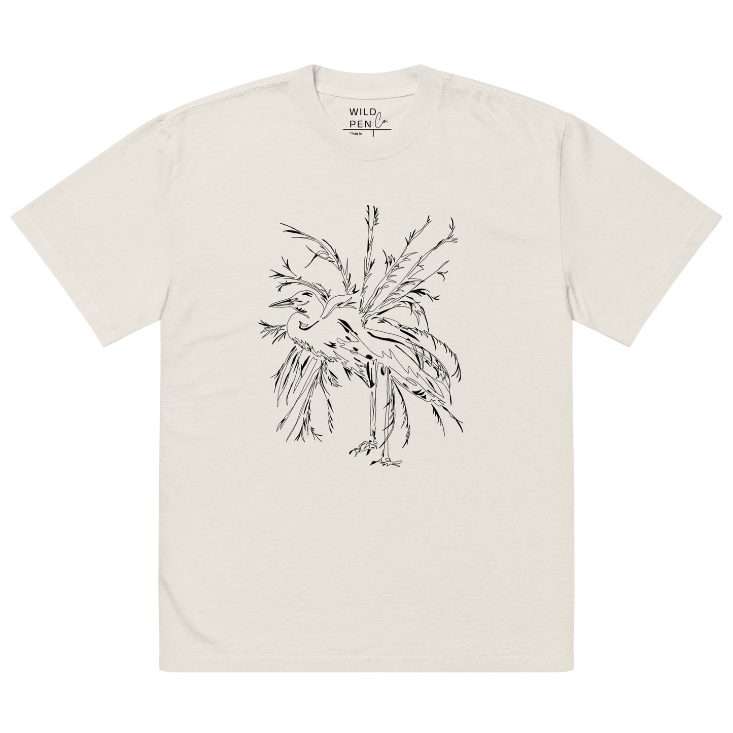 Egret Oversize Tee (Light Colours)