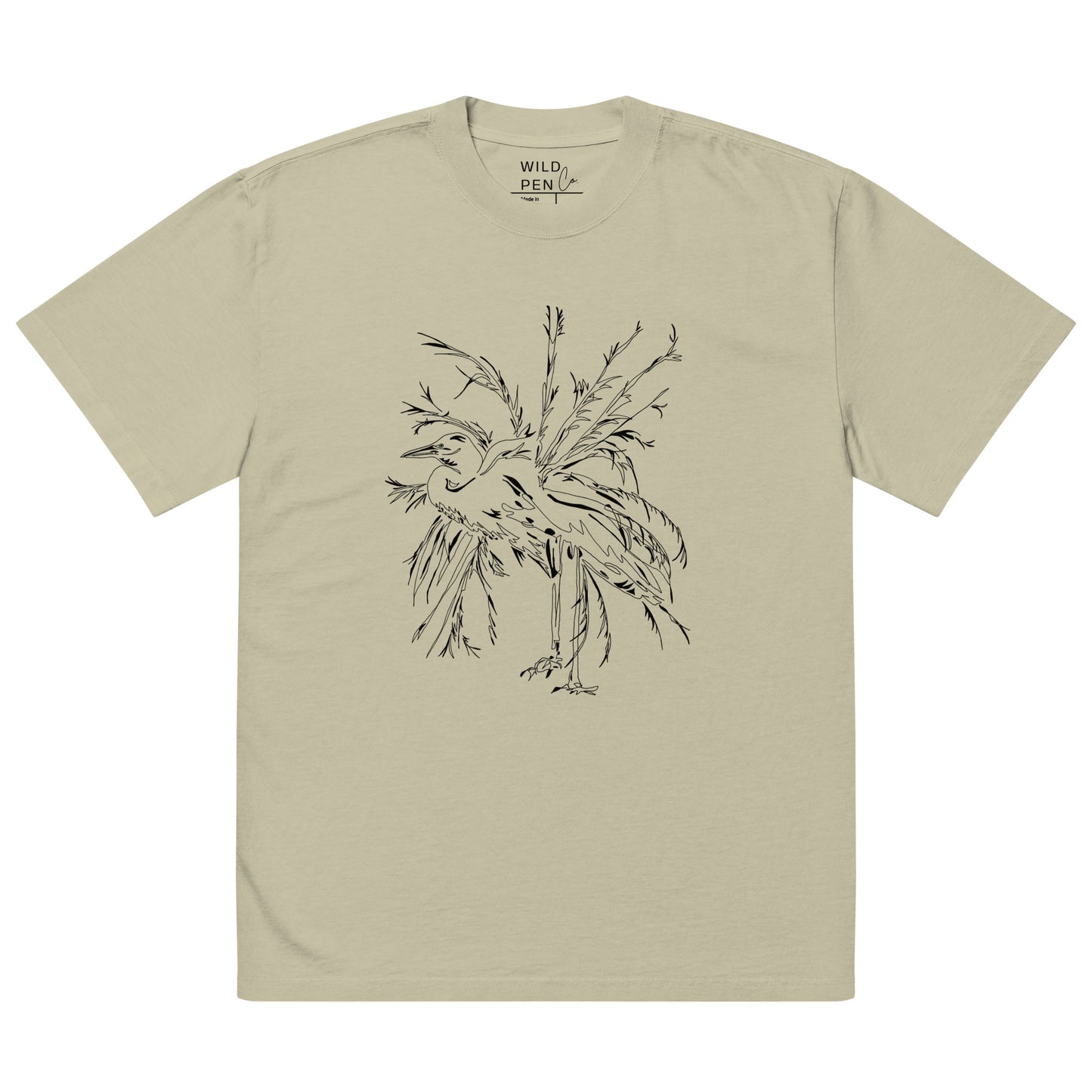 Egret Oversize Tee (Light Colours)