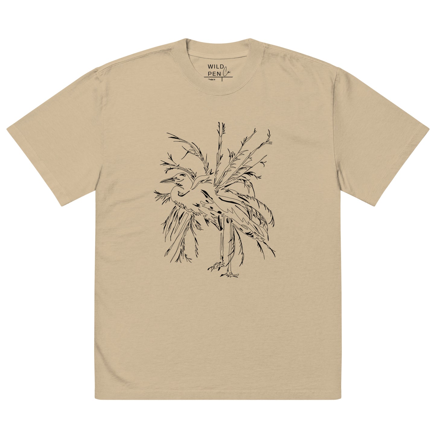 Egret Oversize Tee (Light Colours)